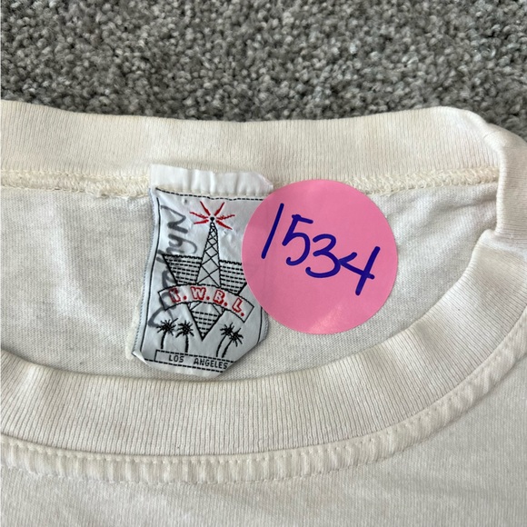 Vintage shirt womens medium oversized white country fair rustic country tree USA - Picture 4 of 11